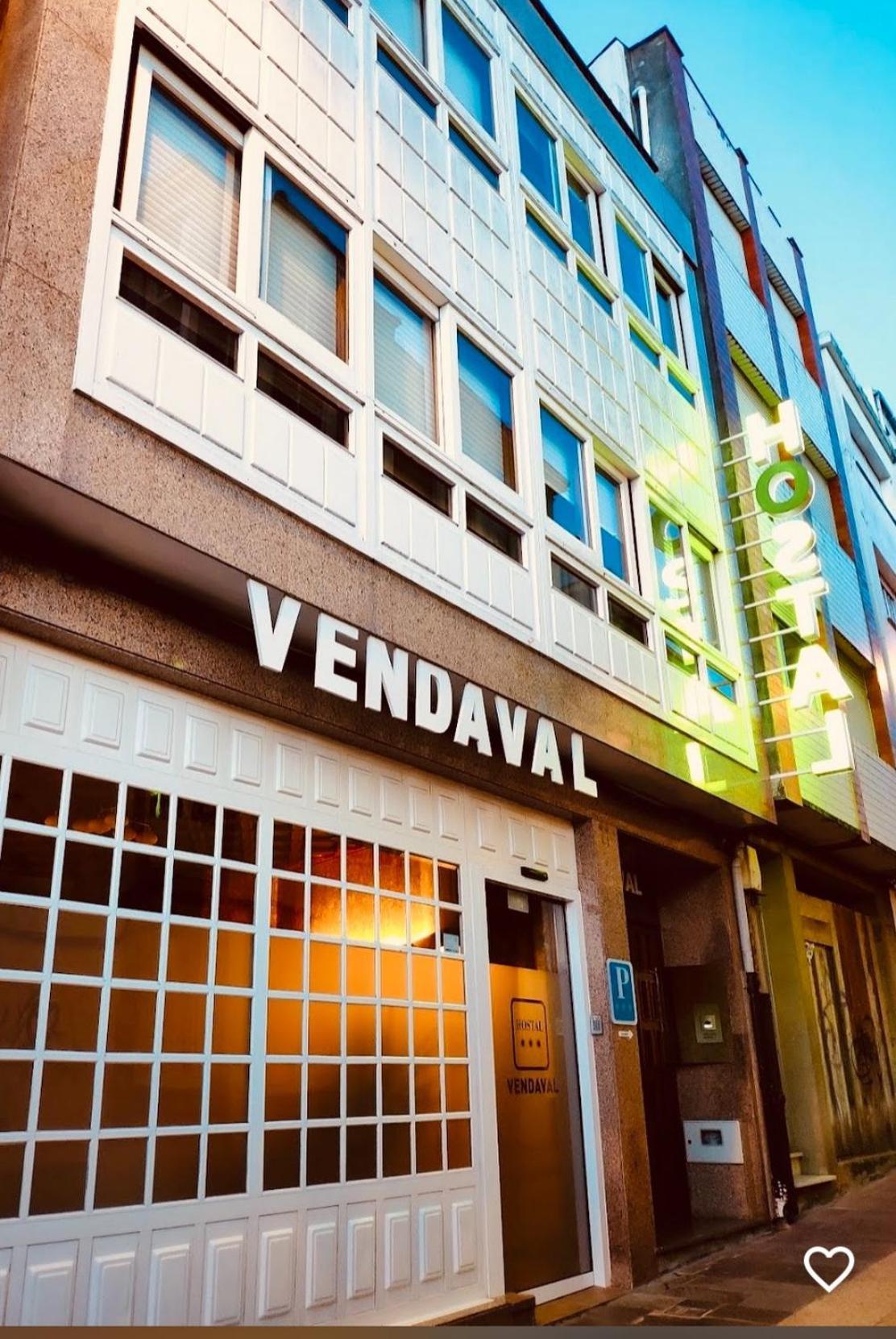 Отель Vendaval Санта-Марта-де-Ортигейра Экстерьер фото